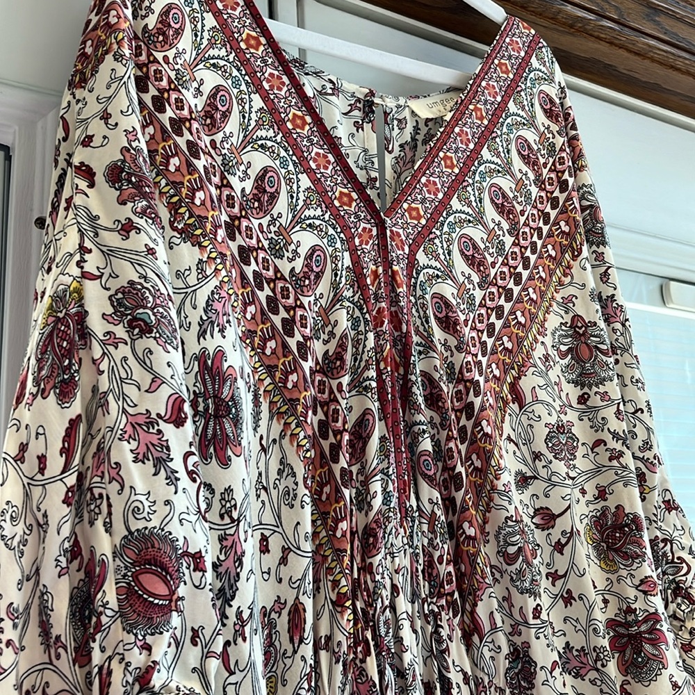 Boho high low dress